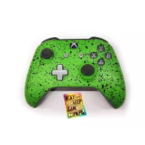 Kontroler pad bezprzewodowy Model 1708 3D Green Splash Microsoft Xbox One S X Series